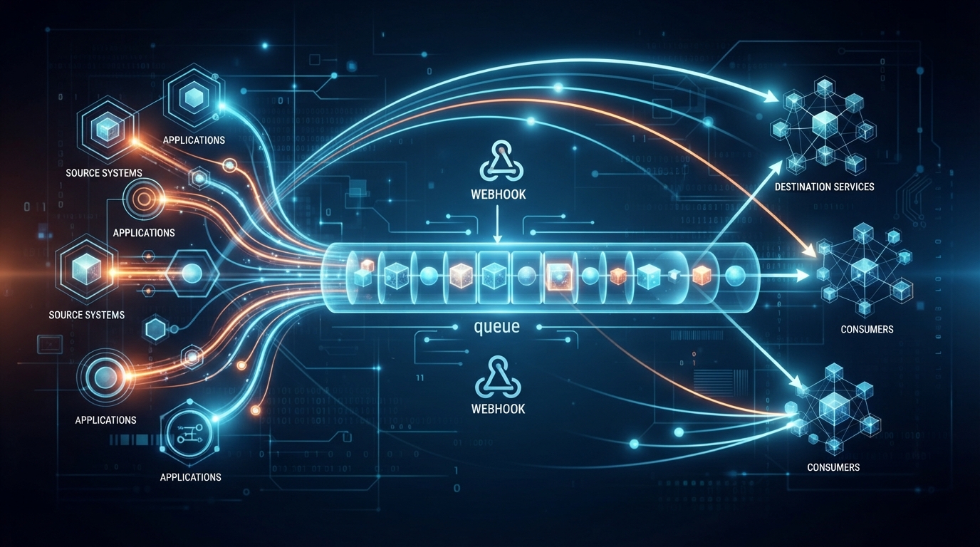 Webhook and Queue Architecture in System Integrations