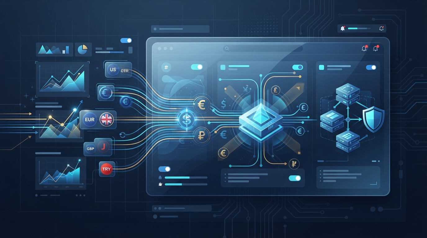 Exchange Rate Difference Automation in Multi-Currency Financial Software